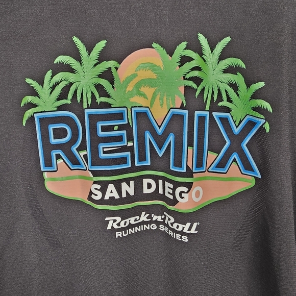 Lululemon Womens BlackLongSleeve Remix San Diego Shirt Rockn'roll RunningSeries6 - Picture 3 of 6